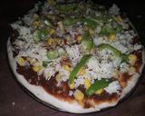 A picture of step 9 of Veg pizza.