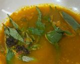 Gambar langkah 2 resipi Gulai Telur Itik dengan Kacang Panjang.