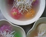 Hình bước làm 7 của món Bánh trôi, bánh chay ngũ sắc