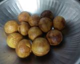 A picture of step 10 of Chana Dal Kachoris in Appe Pan.