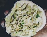 A picture of step 4 of Stuffed cauliflower wheat Paratha.