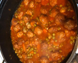 Foto del paso 5 de la receta: Albóndigas a la jardinera