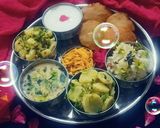 A picture of step 14 of Vrat Ki Thali.