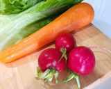 รูปขั้นตอนการทำที่ 2 ของ สลัดแรดิชไข่ต้ม Radish-Boiled Egg Salad
