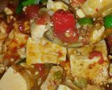 Foto langkah ke 4 dari resep Tahu Kuah Tomat Pedas.