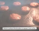 Une image de l'étape 4 de Cookies chocolat Marshmallow.