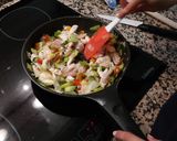 Foto del paso 3 de la receta Fajitas de pollo y verduras