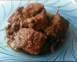 Foto langkah ke 6 dari resep Randang Hati Sapi.