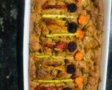 Hình bước làm 5 của món Focaccia- hương vị nước Ý (món chay)