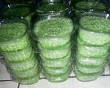 Foto langkah ke 4 dari resep Puding Lumut Pandan.