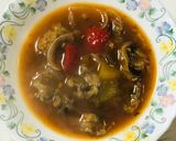 A picture of step 9 of Chilli Mushroom With Fried Rice.