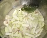 Foto langkah ke 2 dari resep Sayur Santan Labu siam Plus Tempe.