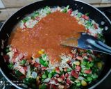 A picture of step 6 of Mexican Rice.