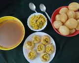 A picture of step 5 of Panipuri chat.