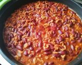 Foto del paso 4 de la receta: Enchilada picante de frijoles, carne y queso🔥