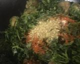 A picture of step 5 of Methi with baby potatoes.