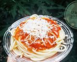 Foto langkah ke 7 dari resep Spaghetti Bolognaise Sosis.