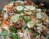 A picture of step 4 of Kofta Biryani 😋.