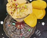 A picture of step 7 of Walnut mango ice cream 🍦🍦😘🍦😘.