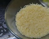 A picture of step 3 of Hyderabadi biryani with raita.