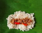 Foto langkah ke 6 dari resep Nasi bakar ayam suwir.