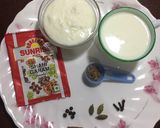 A picture of step 1 of Nawabi Paneer.