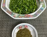 A picture of step 6 of Creamy Lasooni Methi.