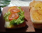 Foto langkah ke 9 dari resep Sandwich Telur.