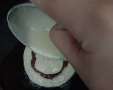 A picture of step 7 of Nutella stuffed Pan Cake 🥞.