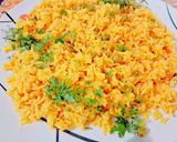 A picture of step 7 of Frozen peas tomato pulav.
