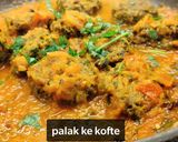 A picture of step 4 of Palak Ke Kofte.
