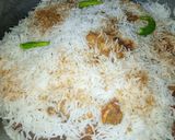 A picture of step 9 of Biryani.