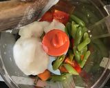 Foto langkah ke 10 dari resep Mpasi 6month tepung beras putih with wortel, buncis, tomat + evo.