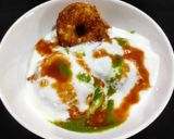 A picture of step 3 of Kodo Millet Dahivada.