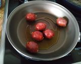 Foto del paso 2 de la receta Pincho de chorizo y pimiento de padrón