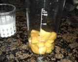 A picture of step 1 of Mango  coconut barfi.