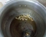 A picture of step 3 of Ven Pongal with(seeraga samba rice).