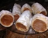 Foto del paso 3 de la receta: Cañoncitos de pastelera y dulce de leche!!!