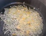 A picture of step 2 of Coconut Curried Lentils.