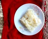 A picture of step 7 of Chunchi Patra Pitha/Thin paper crust Stuffed Pancake.