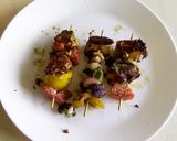 A picture of step 5 of Paneer tikka.
