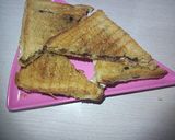 A picture of step 7 of Cheesy Cream Chocolate Panini for Kids.