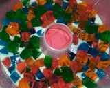 Foto langkah ke 4 dari resep Puding susu mozaik.