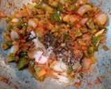 A picture of step 2 of Chilli paneer street style.