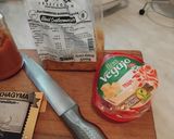 Ajváros, sajtos (vegajo trapi),házi kolbász morzsás széles metélt. #gluténmentes #tejmentes recept fázis 1 fotója