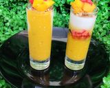 A picture of step 5 of Mango Panna Cotta.