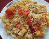Veg pulao recipe step 2 photo
