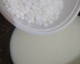 A picture of step 1 of Sago beetroot kheer.