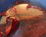 Foto del paso 1 de la receta: Pozole rojo de pollo