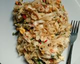 Foto langkah ke 7 dari resep Kwetiau mozarela ala pasta.